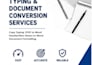 convert PDF, image, and handwritten notes into word